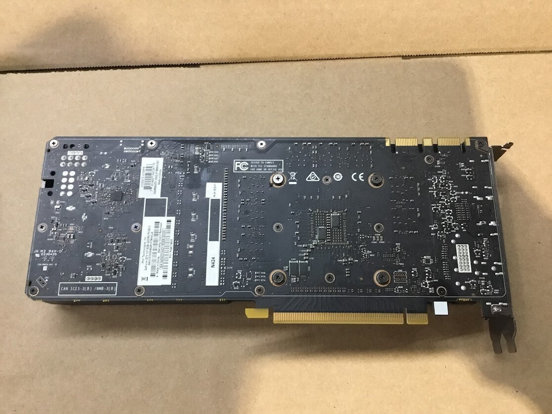 NVIDIA PNY GeForce GTX 1070 Video Card DisplayPort HDMI Black Tested Au Seller