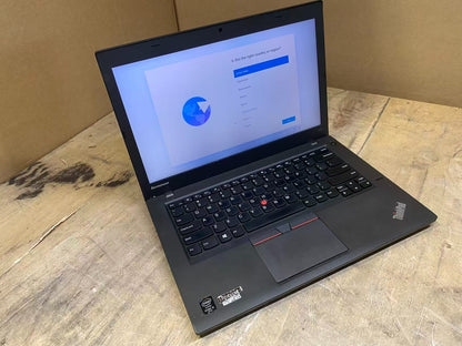 Lenovo ThinkPad T450 Laptop 14'' i5-5300U 8GBRAM 256GB Mini-DP VGA Au Seller A-