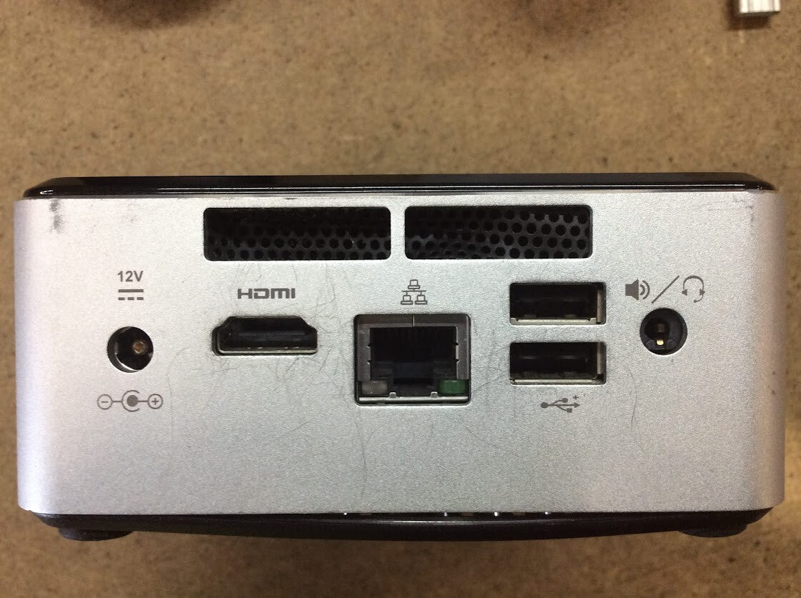 Intel DN2820FYK Mini-PC N2820@2.13GHz 4GBRAM 128GBSSD HDMI Black Au Stock A-