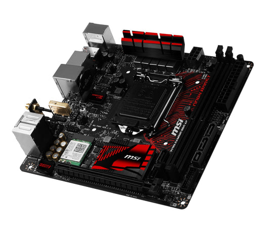 MSI Z170I GAMING PRO AC Motherboard DDR4 mini ITX LGA 1151 HDMI DP Intel Z170