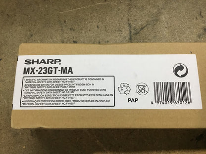 Brand New Sharp MX-23GTMA Toner Cartridge - Magenta For MX-2310/MX-2314/MX-2614