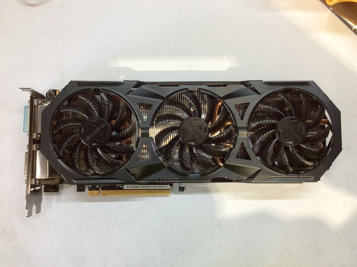 Gigabyte GV-N960G1 GAMING-4GD Rev 1.1 Graphic Card DP HDMI DVI-D/DVI-I [AU]