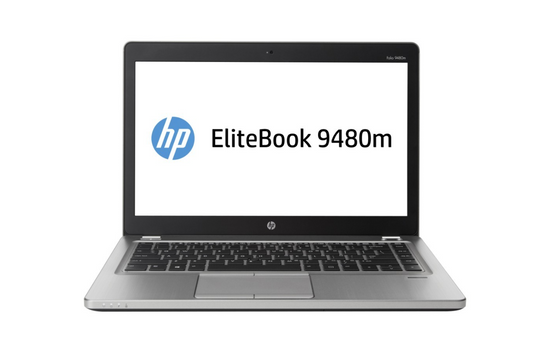 HP EliteBook Folio 9480m Laptop 14" i5-4210U 4GBRAM 32GB+500GB VGA DP Win11 B