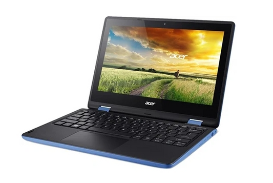 Acer Aspire R3-131T Laptop 11.6" Celeron N3060 4GBRAM 32GB+32GB Blue Win11 A-