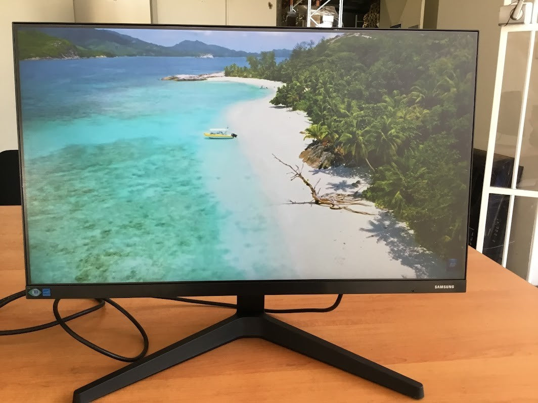 [AU Seller] Samsung F24T370FWE Color Display Unit 24'' LCD Monitor Black A-