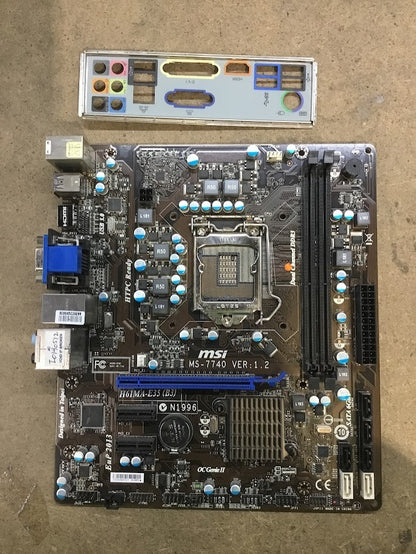 [AU]MSI H61MA-E35 (B3) Motherboard microATX LGA 1155 DDR3 HDMI DVI VGA Intel H61