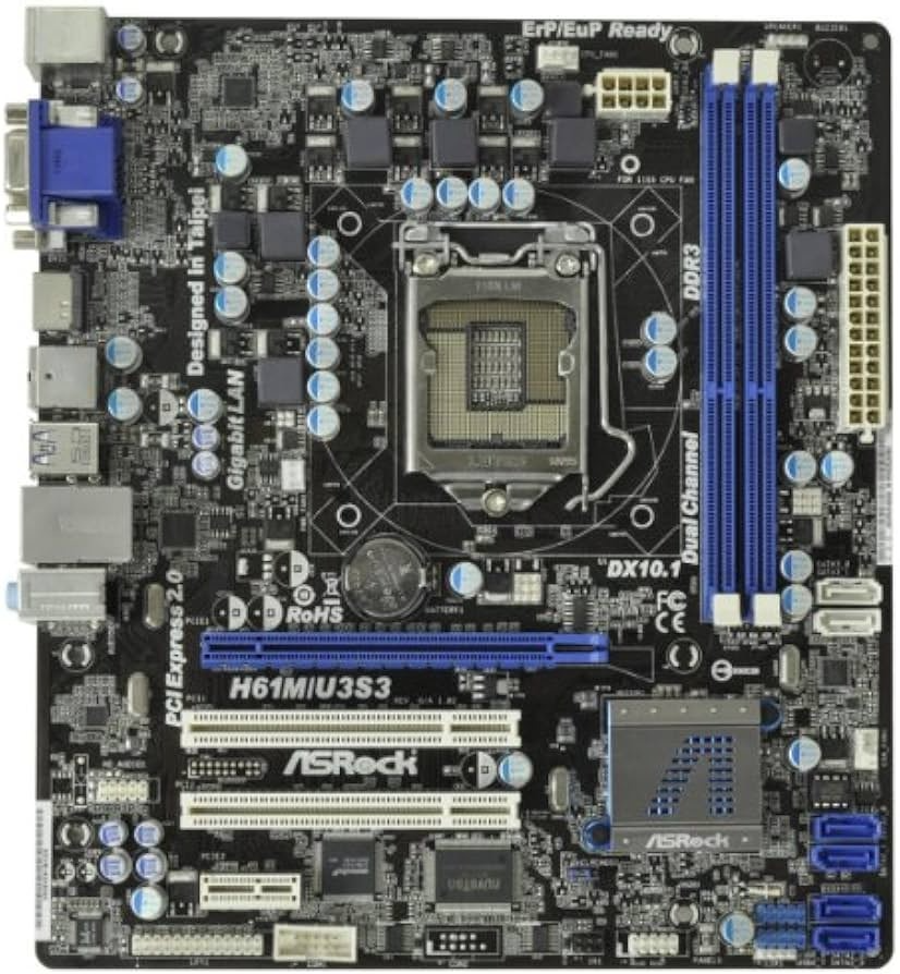 [AU Seller] ASRock H61M/U3S3 Motherboard microATX LGA 1155 VGA HDMI Intel H61