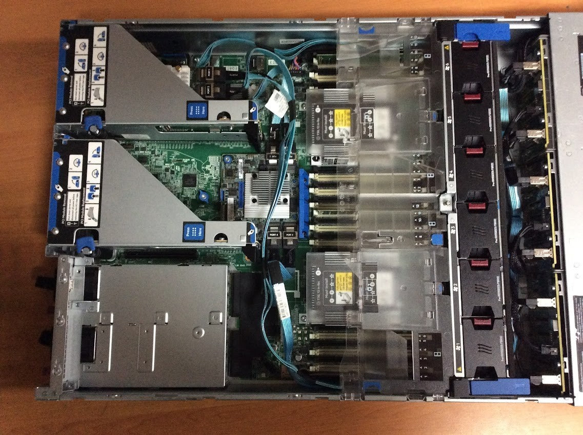HP Proliant DL380 Gen10 Rack Server 2 x Gold 5120@2.2GHz 32GBRAM+P408i-P RAID A-