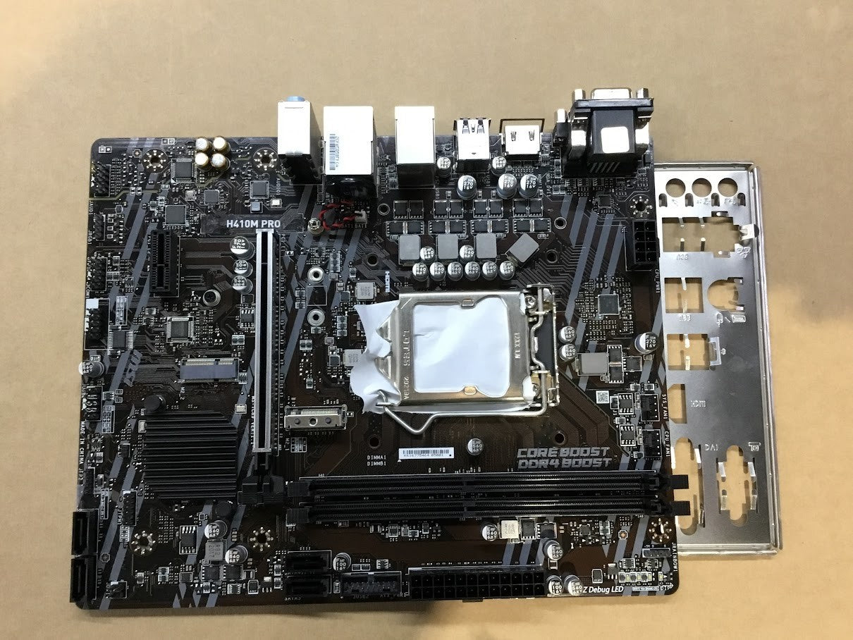 MSI H410M-PRO Motherboard mATX DDR4 LGA 1200 HDMI DVI VGA Intel H410 Au Seller