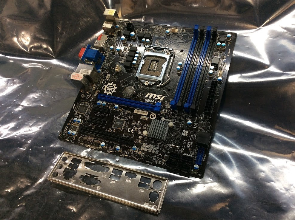 MSI B85M-E45 Motherboard microATX DDR3 LGA 1150 HDMI VGA DVI Intel B85 [AU]