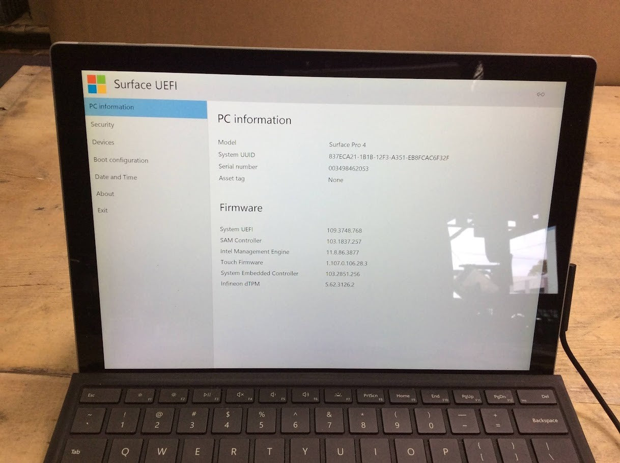 Microsoft Surface Pro 4 Laptop 12.3" i5-6300U 4GBRAM 128GBSSD Win11 [AU Stock]A-