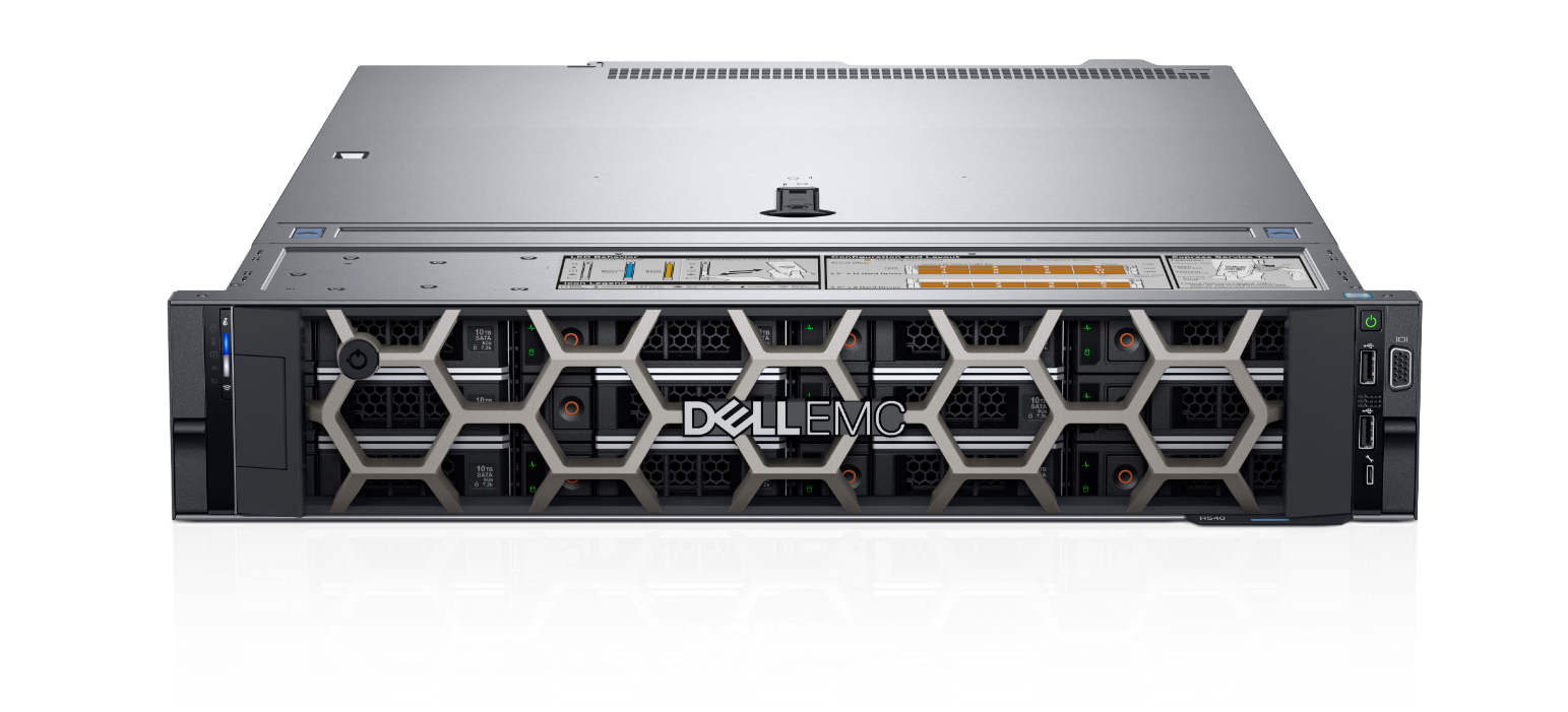 Dell R540 Server Xeon Silver 4214R+16GBPC4+4x600GB+2x300GB +Dual 500W PSU RAID