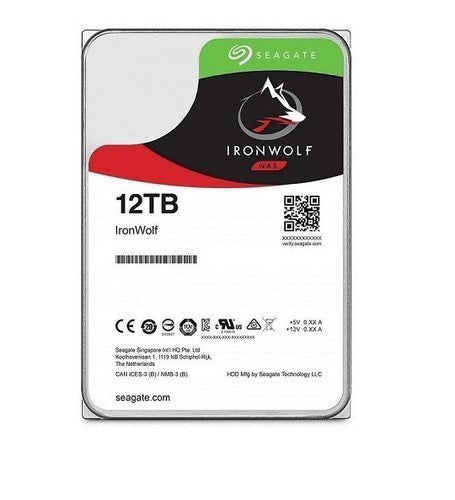 Seagate 12TB 3.5" HDD 7200RPM Hard Drive Disk ST12000VN0008 SATA [AU Seller]