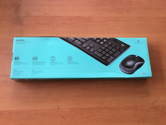 New Logitech MK270r Full-size Wireless Keyboard and Mouse Combo [AU Seller]