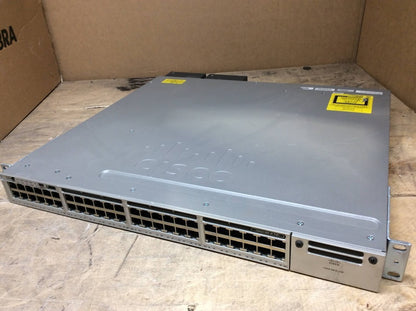 [AU Stock]Cisco Catalyst WS-C3850-48F-L 48 Port PoE+ Switch w/Dual Power PSU A-