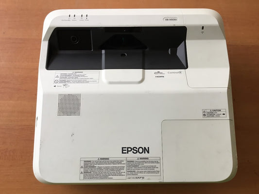 Epson EB-1450Ui Ultra Short Throw Projector - Lamp Hours 1648h With Power Cable