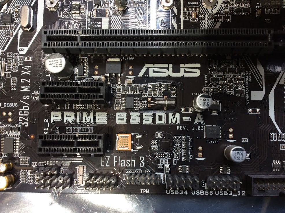 ASUS PRIME B350M-A Motherboard AMD B350 DDR4 microATX With Ryzen 5 2400G [AU]