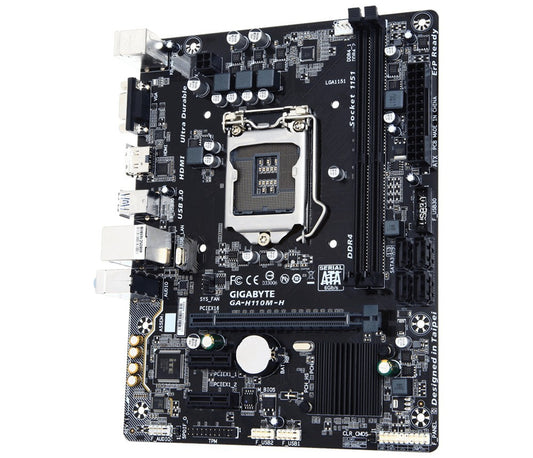 GIGABYTE GA-H110M-H Motherboard micro ATX DDR4 LGA 1151 HDMI VGA Intel H110 [AU]