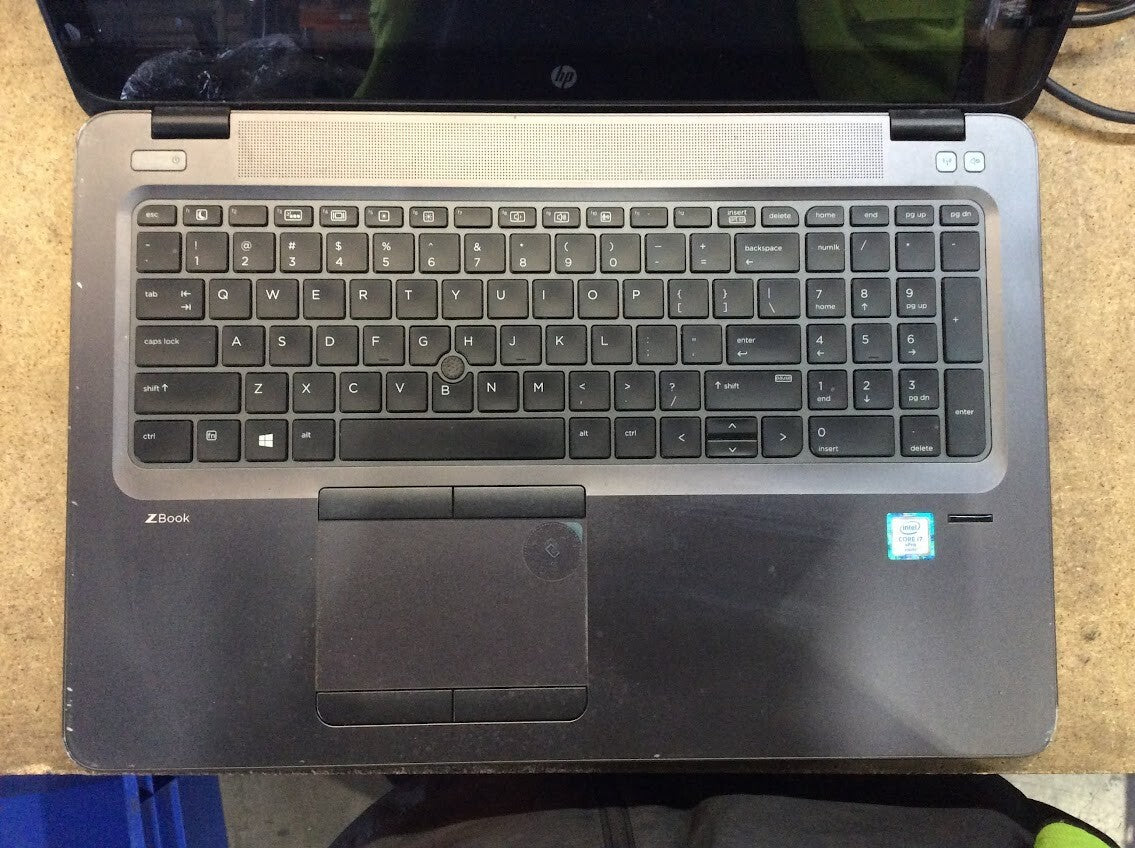 HP ZBook 15u G3 Laptop 15.6" i7-6600U 16GBRAM 256GBSSD VGA DP Black Au Seller A-