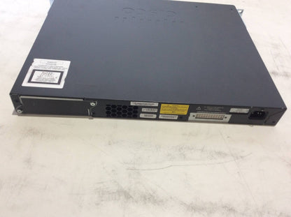Cisco WS-C2960X-48FPS-L 48 GIGE POE Switch 4 x 1G SFP LAN Base Test & Reset