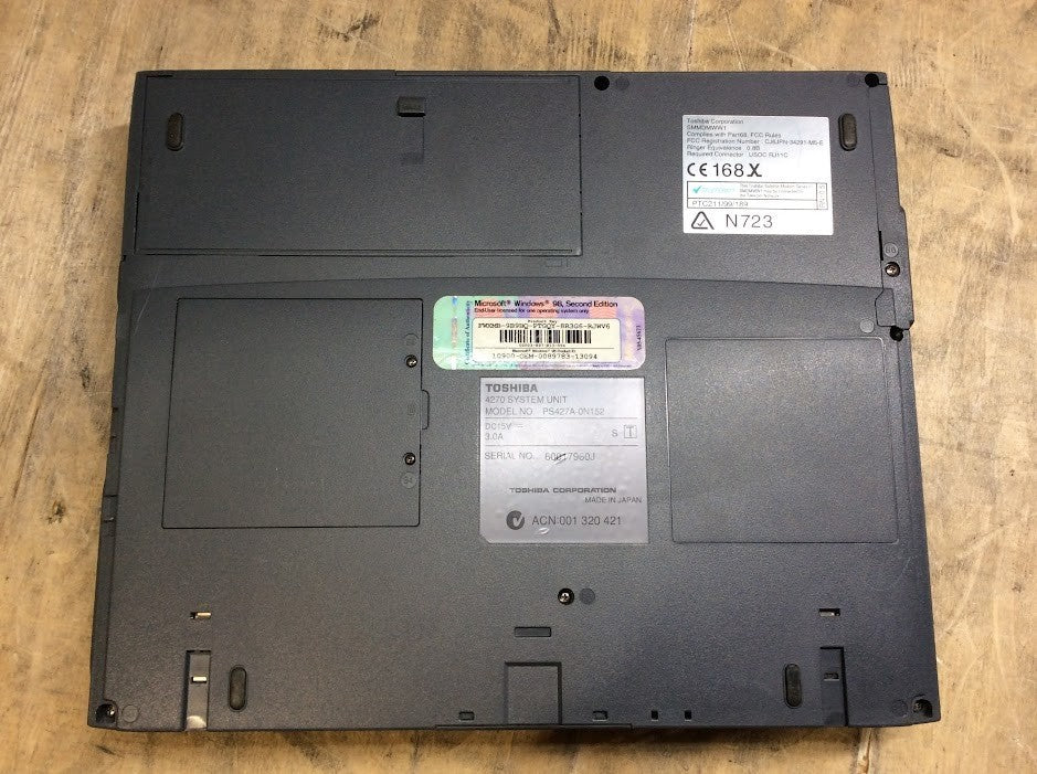 [AU] Toshiba Satellite Pro 4200 Series PS427A-0N152 128MB - Collectibles A-