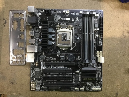 [AU] GIGABYTE GA-B85M-D3H Motherboard microATX LGA 1150 DVI VGA HDMI Intel B85