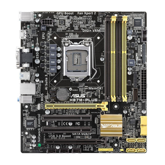 [AU] ASUS H87M-PLUS Motherboard DDR3 microATX LGA 1150 DVI VGA HDMI Intel H81