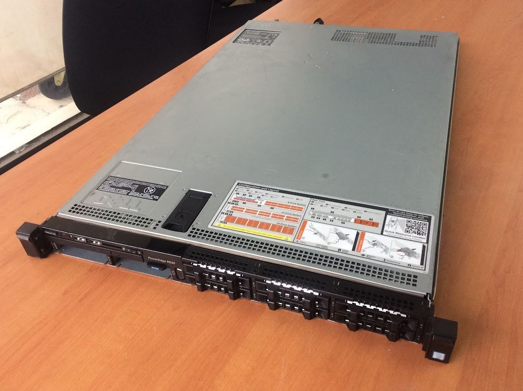 [AU] Dell PowerEdge R630 Rack Server 2x Xeon E5-2630 V3+16GBPC4+2x PSU+RAID A-