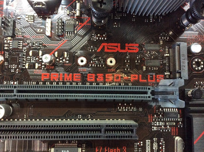ASUS PRIME B350-PLUS Motherboard AMD B350 Socket AM4 ATX With Ryzen 7 1700 [AU]