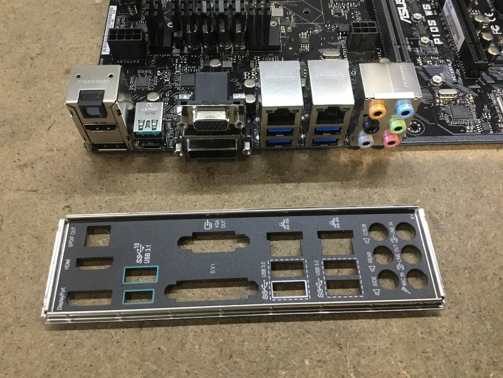 [AU]ASUS P10S WS Motherboard ATX DDR4 LGA 1151 USB-C DP HDMI DVI VGA Intel C236