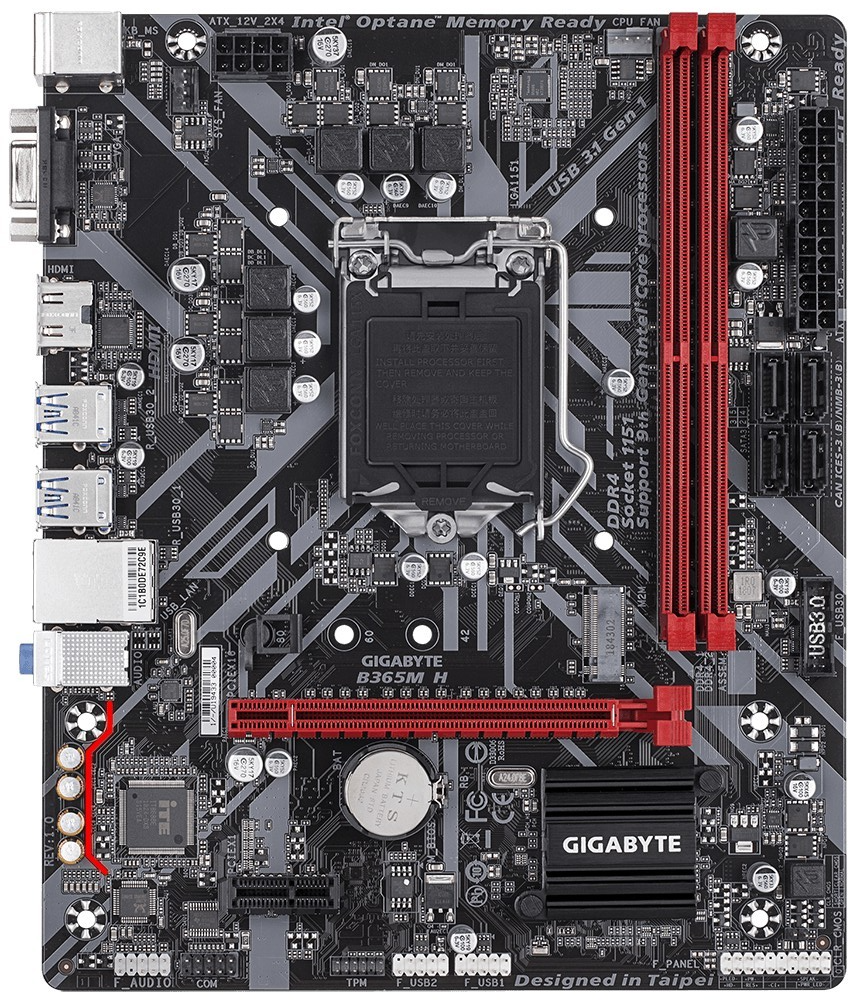 GIGABYTE B365M H Motherboard micro ATX DDR4 LGA 1151 HDMI VGA Intel B365 [AU]