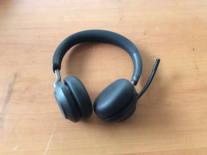 [AU] Jabra Evolve2 65 Wireless On-Ear Bluetooth Headphones+Dual-ear+Sensorless