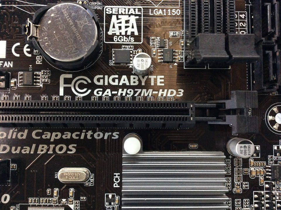 GIGABYTE GA-H97M-HD3 Motherboard microATX DDR3 LGA 1150 VGA HDMI DVI Intel H97