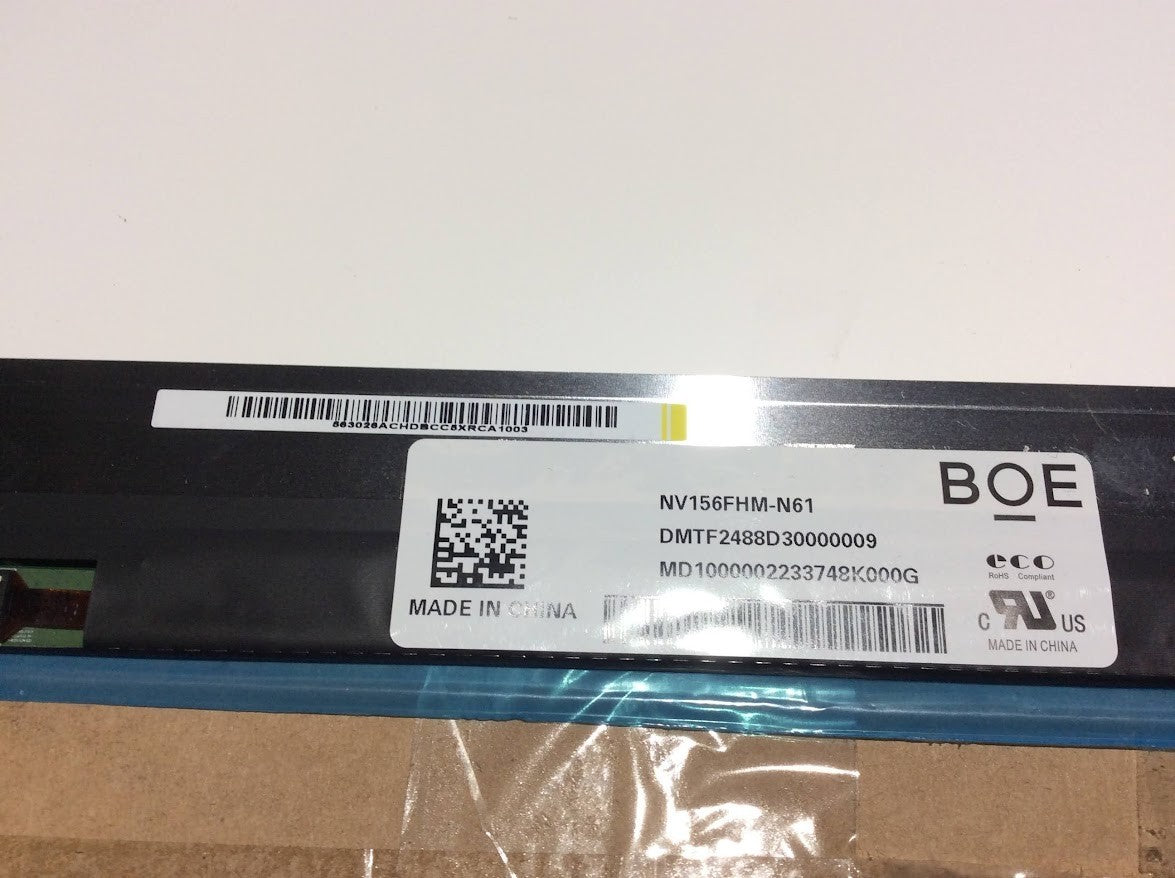 General Laptop FHD Screen LED Screen 15.6" 30-Pin NT156FHM-N61 + Tools + Tapes