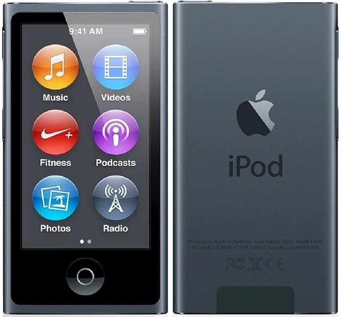 [AU Seller] Apple iPod Nano 7th Generation A1446 16GB Black - Tested A-