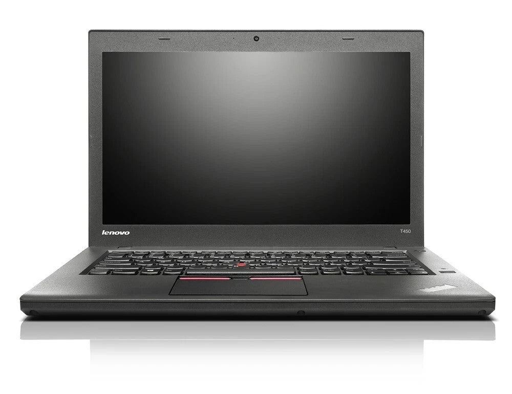 Lenovo ThinkPad T450 Laptop 14'' i5-4300U@1.90GHz 8GBRAM 256GBSSD Mini-DP VGA A-