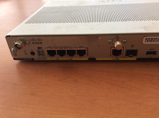 Cisco C1117-4PLTELAWZ V2 Series ISR 1100 Router Wi-Fi Gigabit Tested