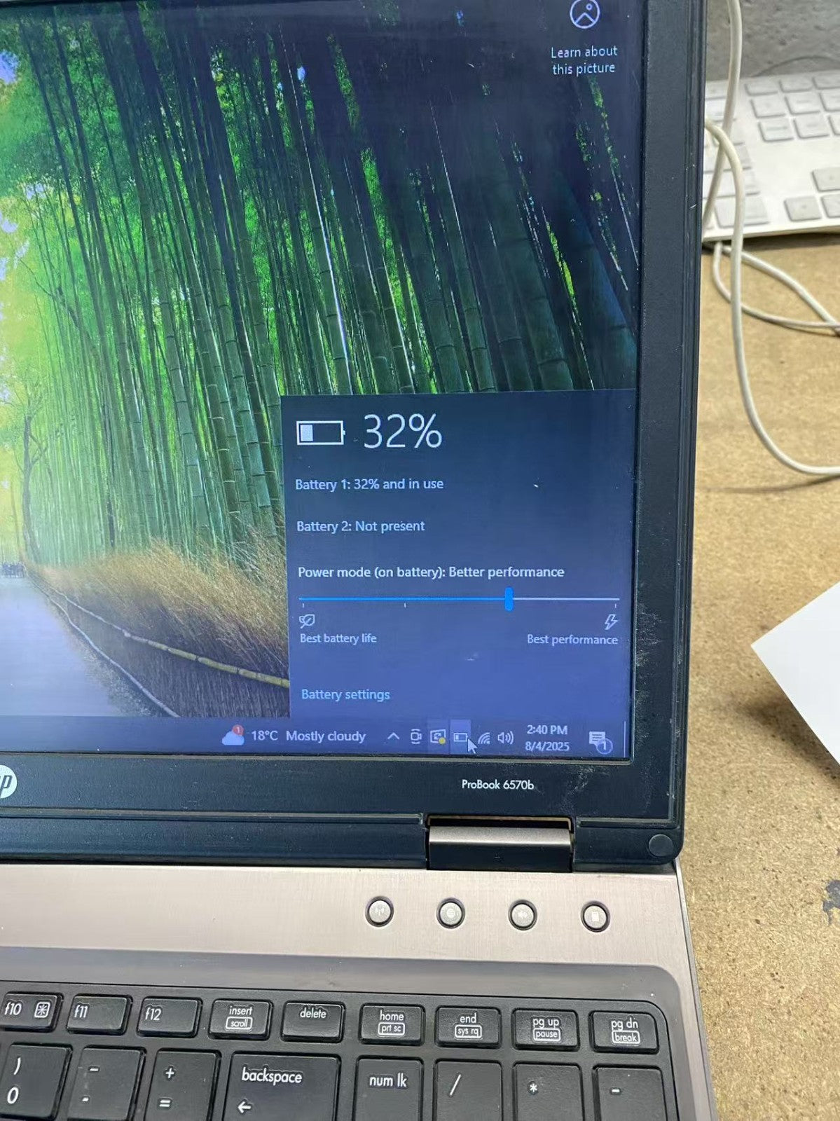 HP ProBook 6570b Laptop 15.6'' i5-3210M 4GBRAM 320GB DP VGA Black Au Seller B