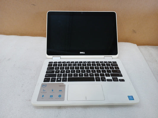 DELL Inspiron 11 3168 Laptop 11.6" Pentium N3710 4GBRAM 128GB HDMI White A-