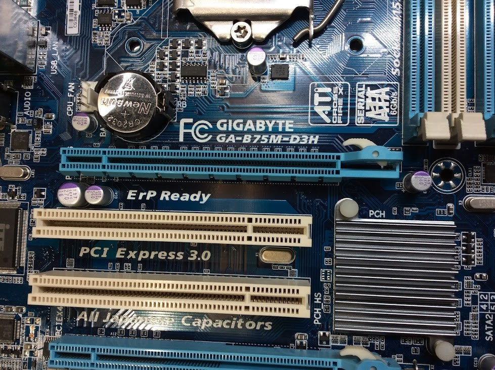 GIGABYTE GA-B75M-D3H Motherboard DDR3 mATX LGA 1155 VGA DVI HDMI Intel B75 [AU]