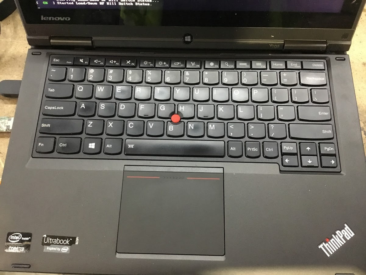 Lenovo ThinkPad Yoga Laptop 12.5'' i3-4010U 4GBRAM 16GBSSD Black Au Seller A-