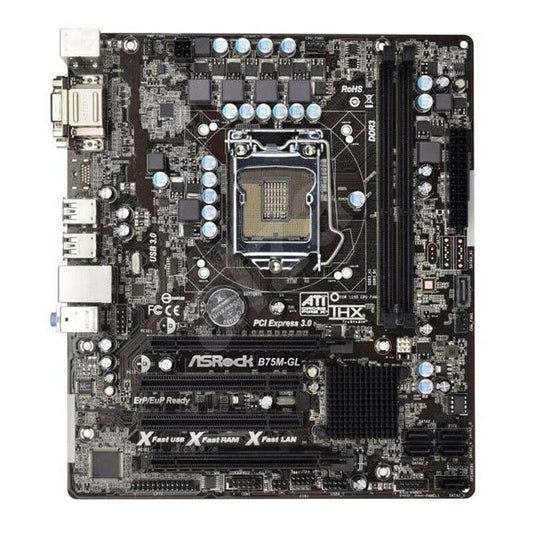 [AU Seller] ASRock B75M-GL Motherboard DDR3 MicroATX LGA 1155 VGA DVI Intel B75