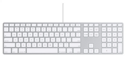 Apple A1243 USB Wired Standard Keyboard w/Numeric Keypad EMC2171[AU Stock]