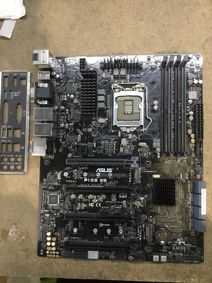 [AU]ASUS P10S WS Motherboard ATX DDR4 LGA 1151 USB-C DP HDMI DVI VGA Intel C236
