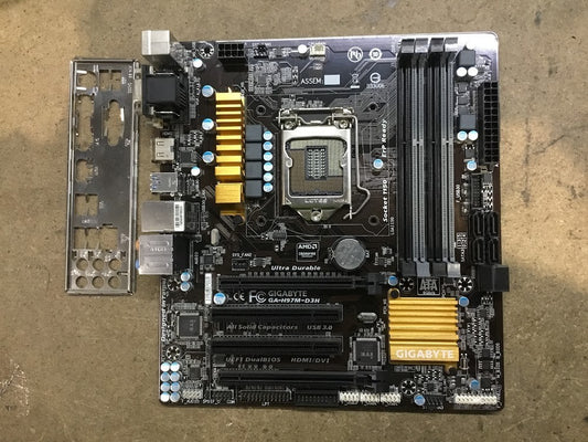 [AU] GIGABYTE GA-H97M-D3H Motherboard microATX LGA 1150 DVI VGA HDMI Intel H97