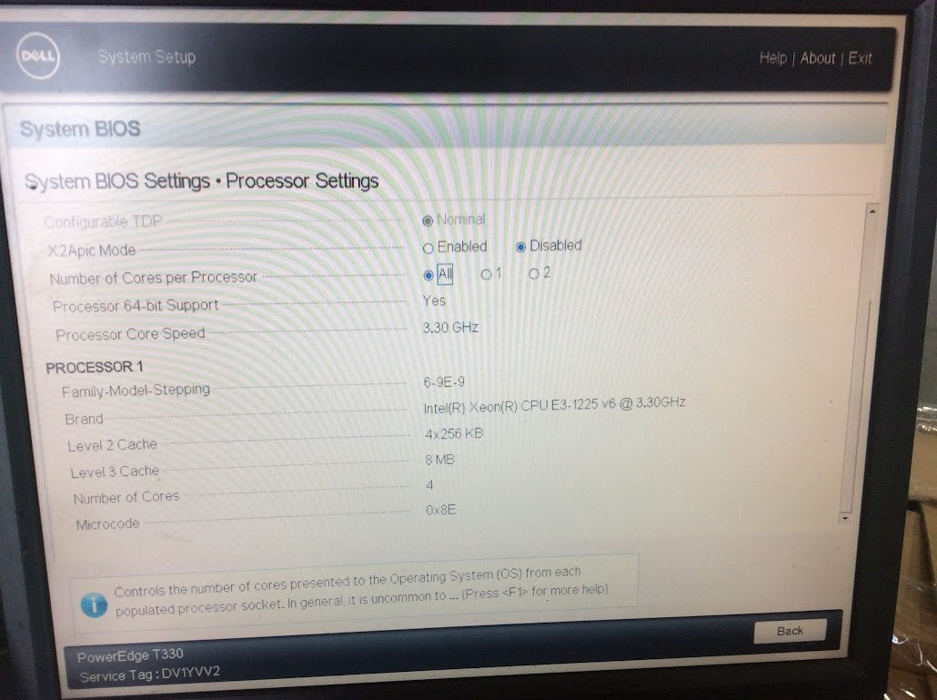 Dell T330 Xeon E3-1225 v6 Tower Server 32GBPC4+4 x 1.2TB+H730 RAID Card+iDRAC A-