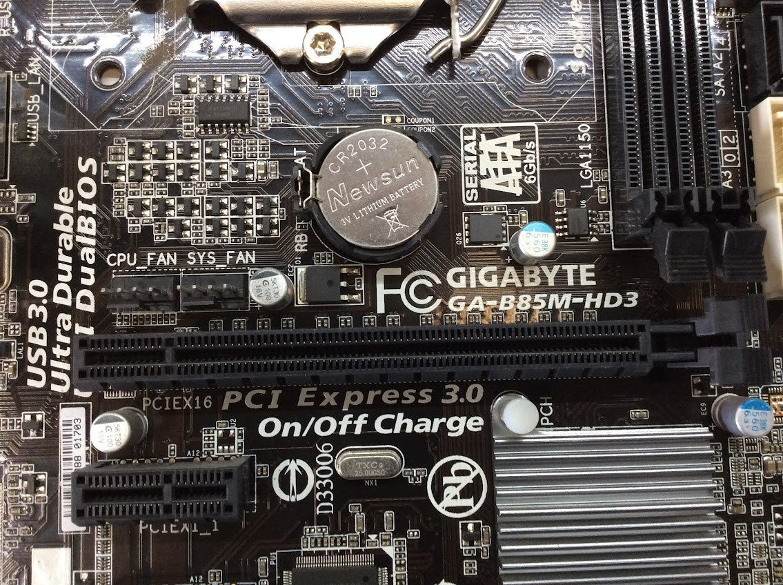 GIGABYTE GA-B85M-HD3 Motherboard mini ATX DDR3 LGA 1150 HDMI DVI VGA Intel H85