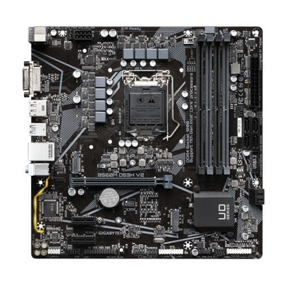GIGABYTE B560M DS3H V2 Motherboard mATX LGA 1200 DP HDMI DVI USB-C Intel B560