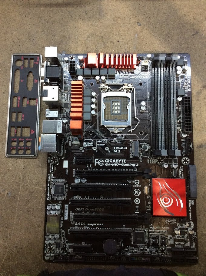 GIGABYTE GA-H97-Gaming 3 Motherboard ATX DDR3 LGA 1150 DP HDMI VGA DVI Intel H97