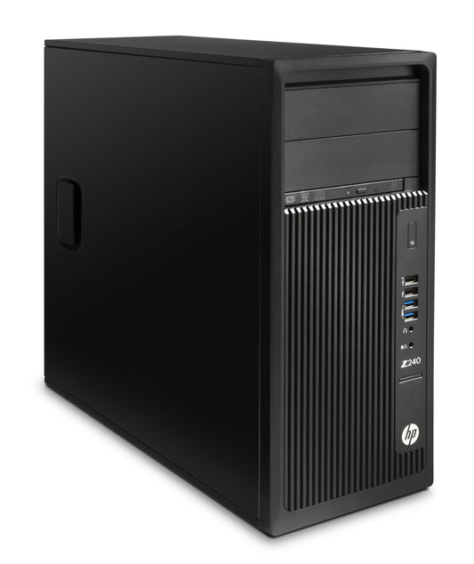 HP Z240 Tower Workstation i7-6700K+NVIDIA FX1800 8GBRAM 256GBSSD+1TB Win11 A-